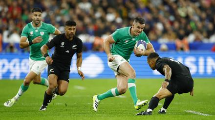 Johnny Sexton bestritt insgesamt 119 Länderspiele für Irland, in denen er 1108 Punkte erzielte. Für einen WM-Titel aber hat es nie gereicht.