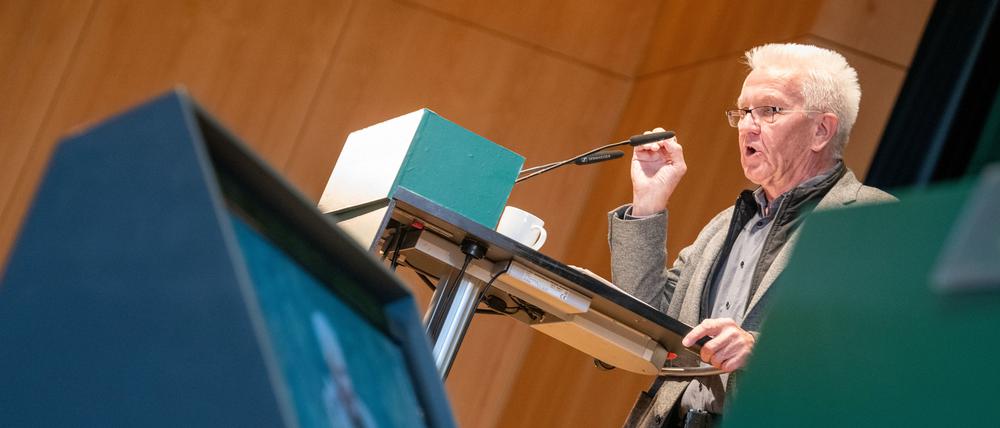 Winfried Kretschmann fürchtet, dass die Grünen weiter Akzeptanz verlieren könnten.