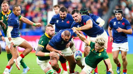 Frankreich und Südafrika lieferten sich ein intensives und hochdramatisches WM-Viertelfinale.