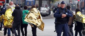 Nach dem tödlichen Messerangriff an einer Schule in Arras wurden die Schülerinnen und Schüler evakuiert. 