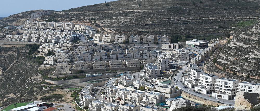 700.000 israelische Bürger siedeln in den besetzten Gebieten.