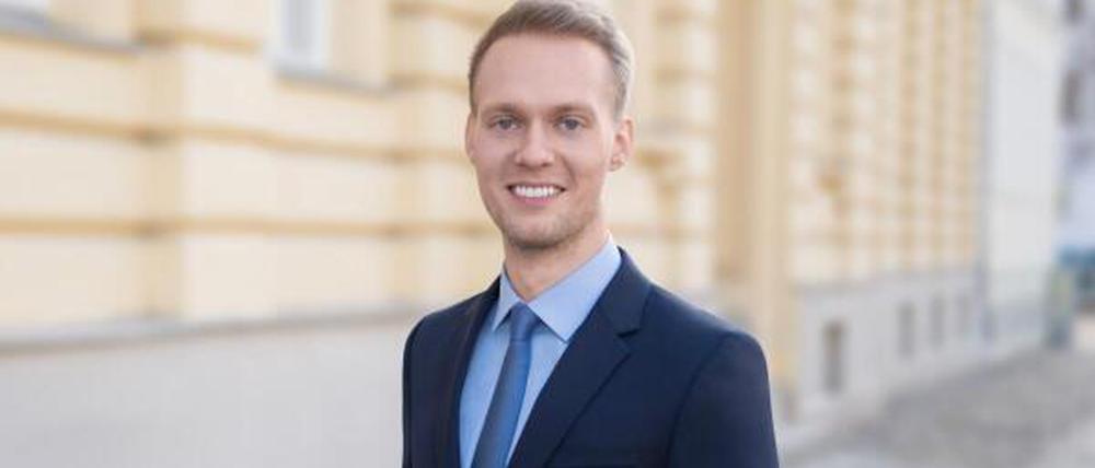 Der SPD-Stadtverordnete Nico Marquardt