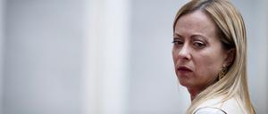 Italiens Premierministerin Giorgia Meloni.