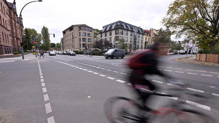 Die Kreuzung Behlert-/ Kurfürstenstraße.