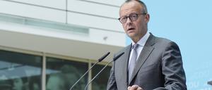  CDU-Chef Friedrich Merz kann vom Umfragehoch seiner Partei nicht profitieren.