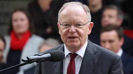 Stephan Weil bei einer Ansprache (Archivbild).