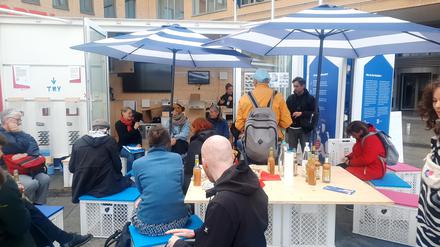Kiezlabor auf dem Alice-Salomon-Platz, Fotocredit: Dominik Lenze