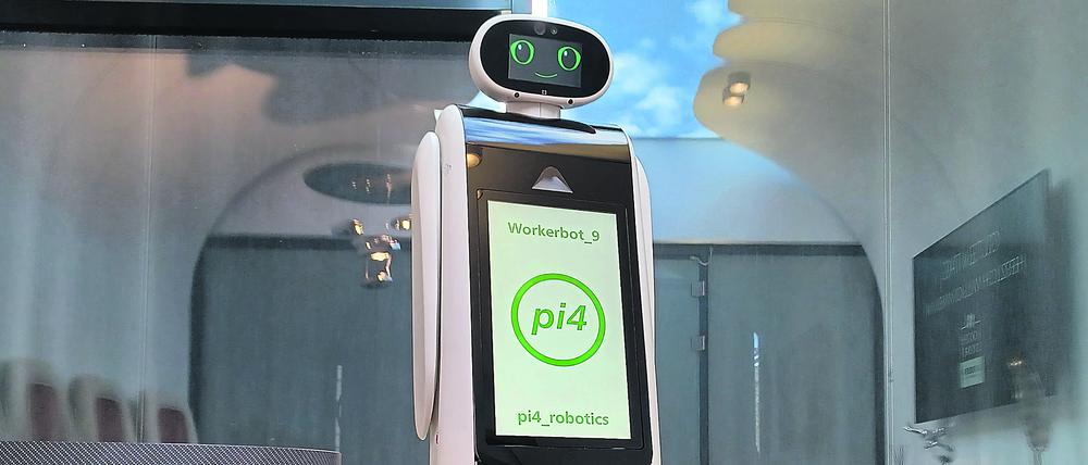 Übernimmt Alltagsaufgaben: der „Workerbot_9 Care-Home“.