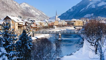Blick auf die Esplanade in Bad Ischl