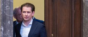 Kurz muss sich wegen des Verdachts der Falschaussage in der sogenannten Ibiza-Affäre verantworten.