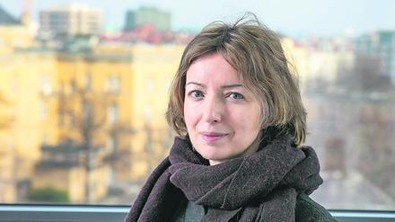 Die Kuratorin Hanna Rudyk floh 2022 mit zwei Kindern nach Berlin und leitet jetzt das Projekt ‚Reflexive and Ethical Mind‘.