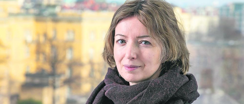 Die Kuratorin Hanna Rudyk floh 2022 mit zwei Kindern nach Berlin und leitet jetzt das Projekt ‚Reflexive and Ethical Mind‘.