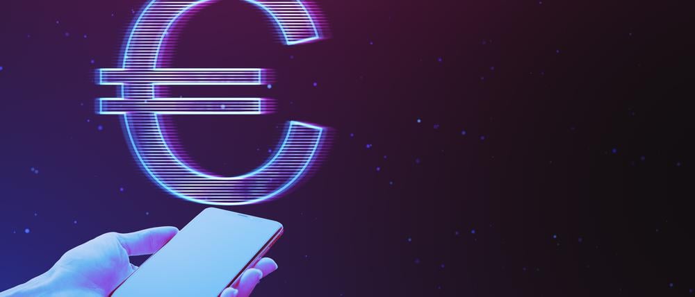 Neben Bargeld sollen Bürgerinnen und Bürger zukünftig auch mit einer digitalen Variante des Euro bezahlen dürfen.