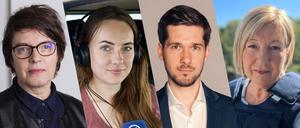 Vier für Kiew (v.l.n.r.): Andrea Beer, Rebecca Barth, Vassili Golod und Birgit Virnich.