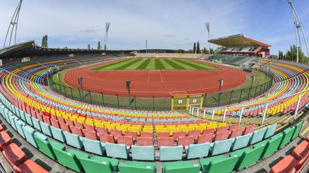  Im Jahnstadion wird Viktoria sicher nicht spielen können.