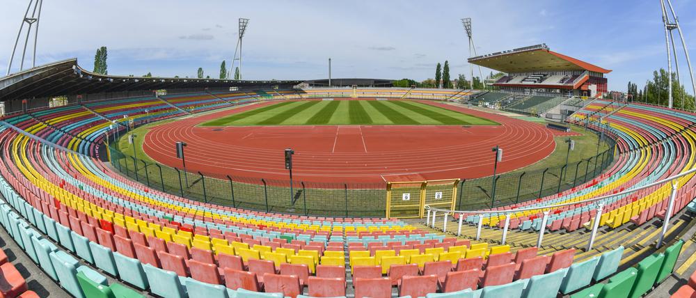  Im Jahnstadion wird Viktoria sicher nicht spielen können.