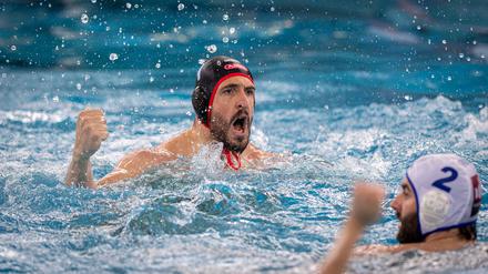 Mateo Cuk und die Wasserfreunde haben zwei der ersten drei Spiele auf europäischer Ebene gewonnen.  