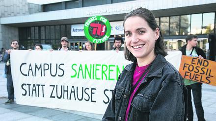 TU Berlin: Jette engagiert sich in der „Friday for Future“-Gruppe der TU Berlin                                                                  