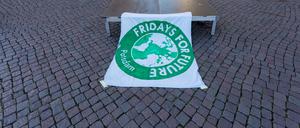 Klimademo Fridays for Future am Brandenburger Tor in Potsdam.
