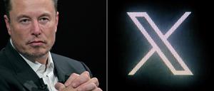 Elon Musk hat X, damals noch Twitter, vor einem Jahr übernommen.