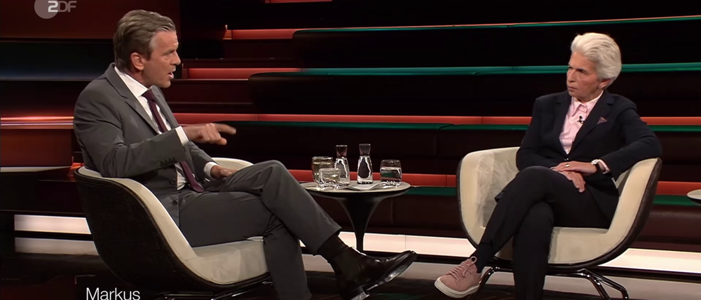 Marie-Agnes Strack-Zimmermann in der Talkshow „Lanz“