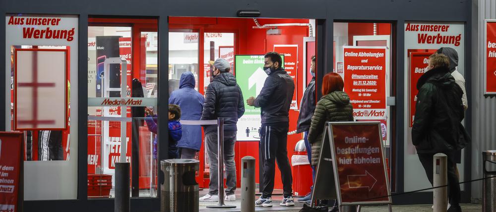 Kunden von Mediamarkt-Saturn müssen nicht mehr in der Schlange stehen.