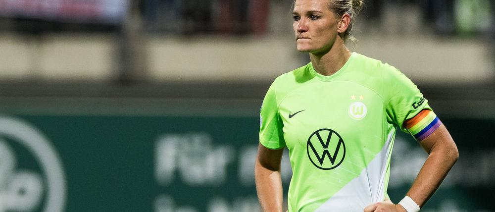 Enttäuscht. Alexandra Popp anch dem Aus in der Champions League.