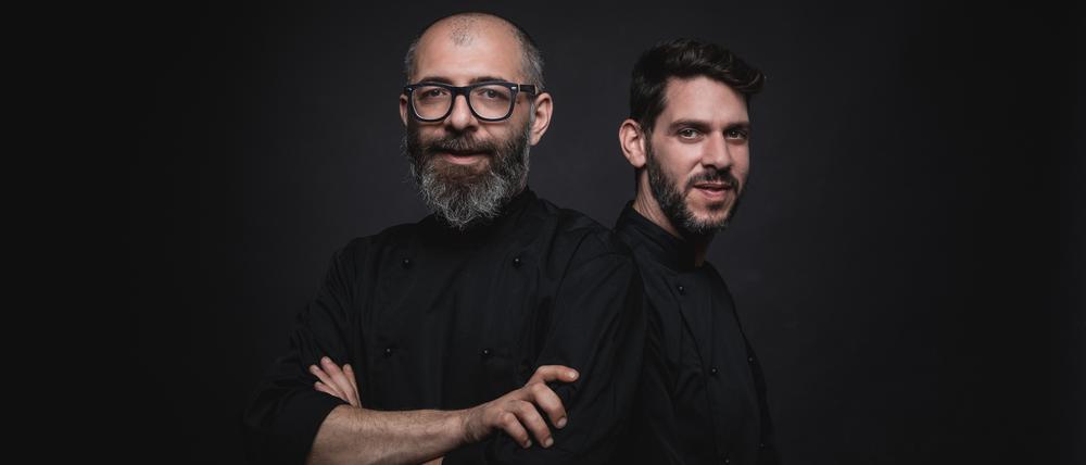 Sie haben den Nahost-Konflikt in der Küche gelöst: Jalil Dabit (l.) und Oz Ben David.