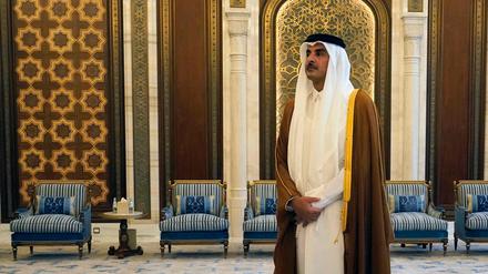 Ehrgeizig und umtriebig: der Emir von Katar Tamim bin Hamad al Thani.