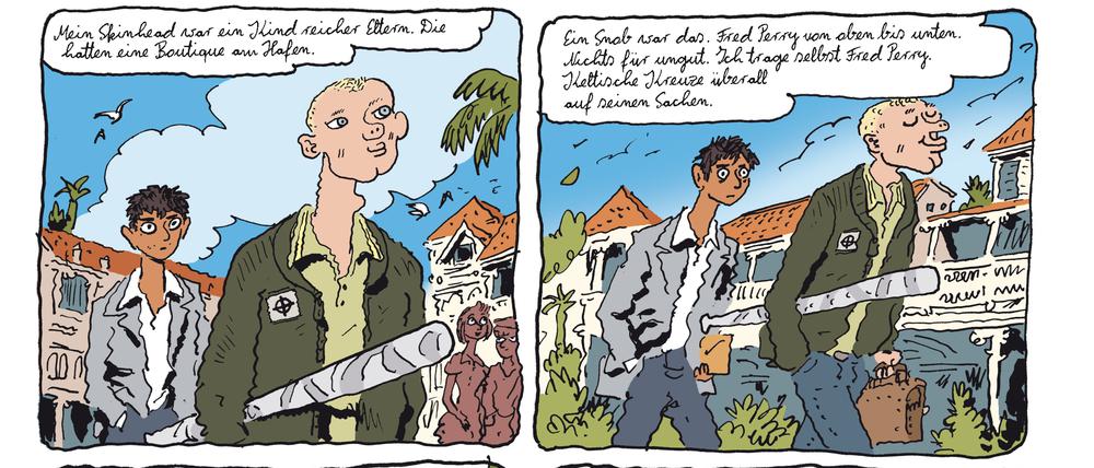 Eine Szene aus „Die Synagoge“ von Joann Sfar.