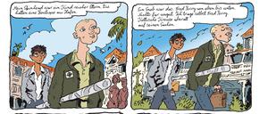 Eine Szene aus „Die Synagoge“ von Joann Sfar.