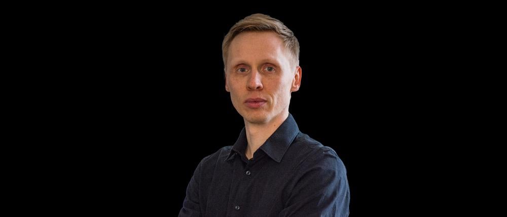 Julian Herwig, Vater der bei einem Unfall auf der Landsberger Allee getöteten elfjährigen Louisa.