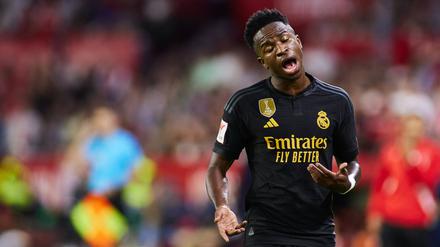 Vinicius Junior von Real Madrid wurde erneut rassistisch beleidigt.
