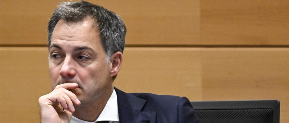Belgiens Ministerpräsident Alexander De Croo