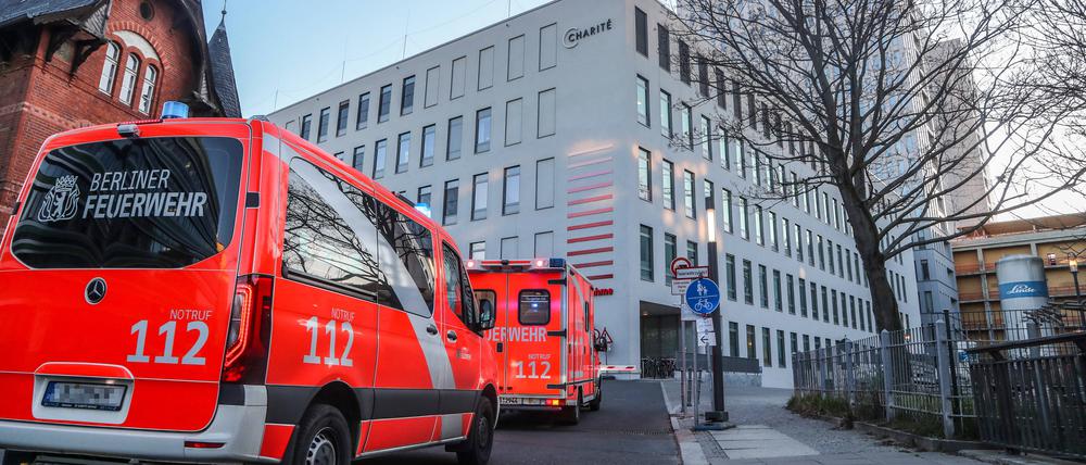 Die Notaufnahme am Charité-Campus in Berlin-Mitte.