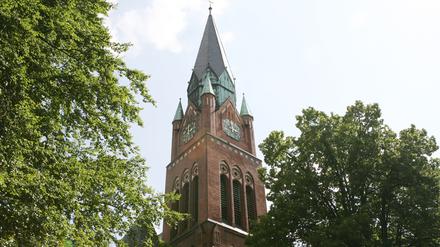 Gute Aussichten (klaer) Inselkirche Hermannwerder