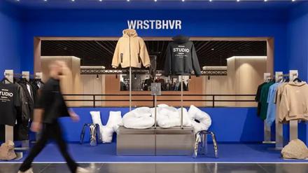 Marke WRSTBHVR, die im Kadewe einen Pop-up-Store hat.