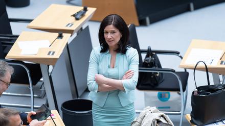 Bildungssenatorin Katharina Günther-Wünsch (CDU) sagte im Abgeordnetenhaus, sie lasse sich täglich ein Lagebild zu den Vorfällen an Schulen rund um den Nahostkonflikt geben (Archivbild).