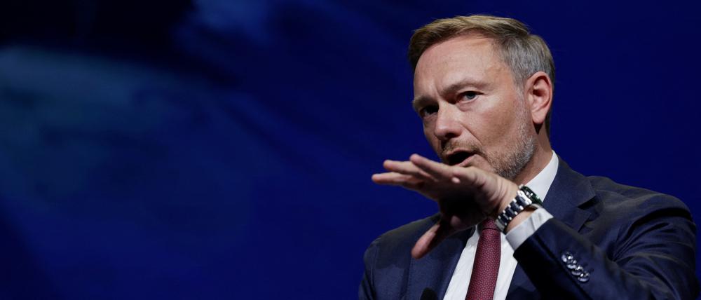 Übers Ziel hinaus bei den Zinsausgaben? Finanzminister Christian Lindner (FDP).