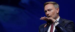 Übers Ziel hinaus bei den Zinsausgaben? Finanzminister Christian Lindner (FDP).