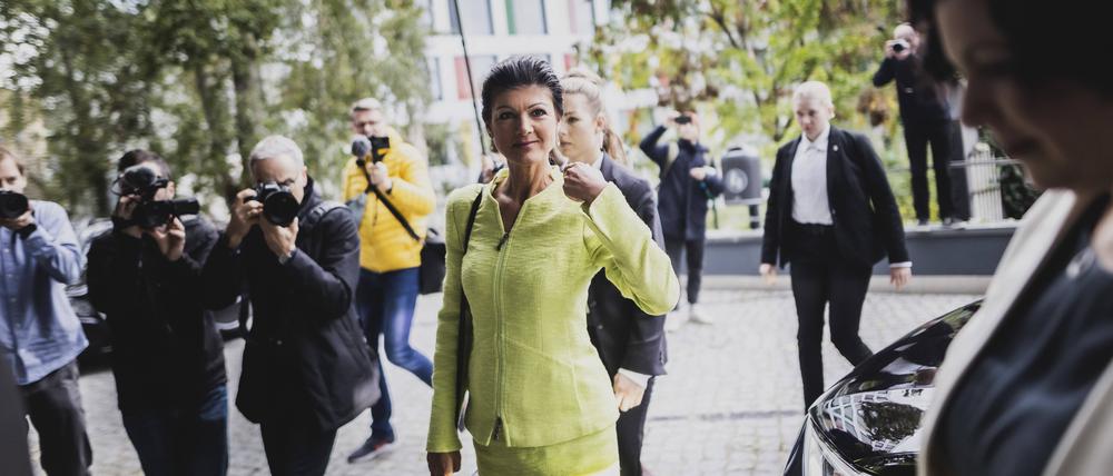 Sahra Wagenknecht.