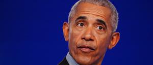 Barack Obama, ehemaliger Präsident der USA.