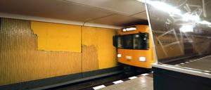 Hoher Sanierungsbedarf: U-Bahnhof Ullsteinstraße.
