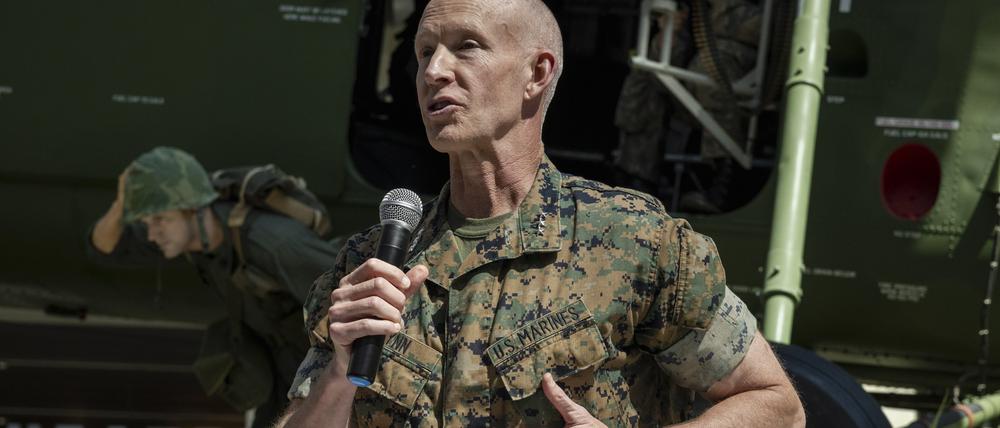 Dieses vom US Marine Corps zur Verfügung gestellte Handout zeigt Generalleutnant James Glynn.