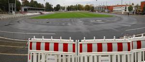 Stadion Luftschiffhafen Potsdam wird saniert