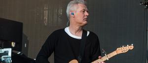 Angelo Bruschini bei einem Auftritt mit Massive Attack im Sommer 2016 im Londoner Hyde Park. 