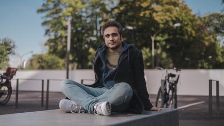 Ersin Karabulut machte auf dem Weg zur Frankfurter Buchmesse in Berlin Station.
