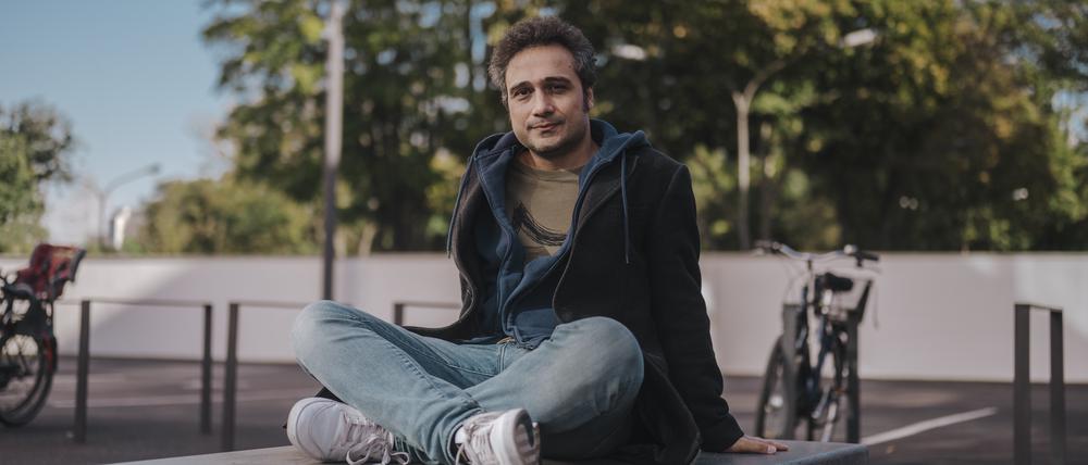 Ersin Karabulut machte auf dem Weg zur Frankfurter Buchmesse in Berlin Station.