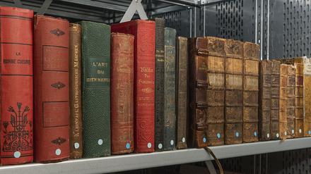 Historische Kochbücher aus der Witzigmann-Sammlung.