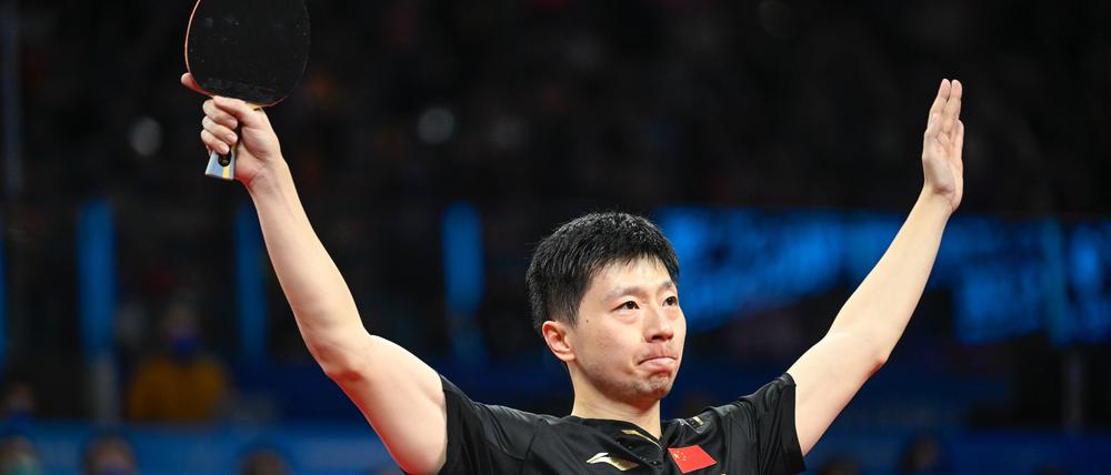 Olympiasieger Ma Long ist einer der Stars beim Turnier in Frankfurt.